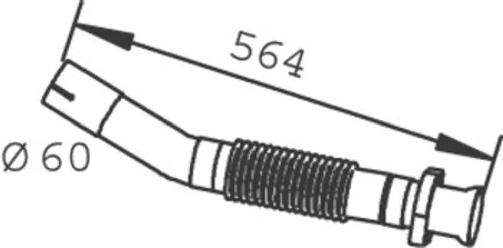 Tubo per Mercedes - 53108