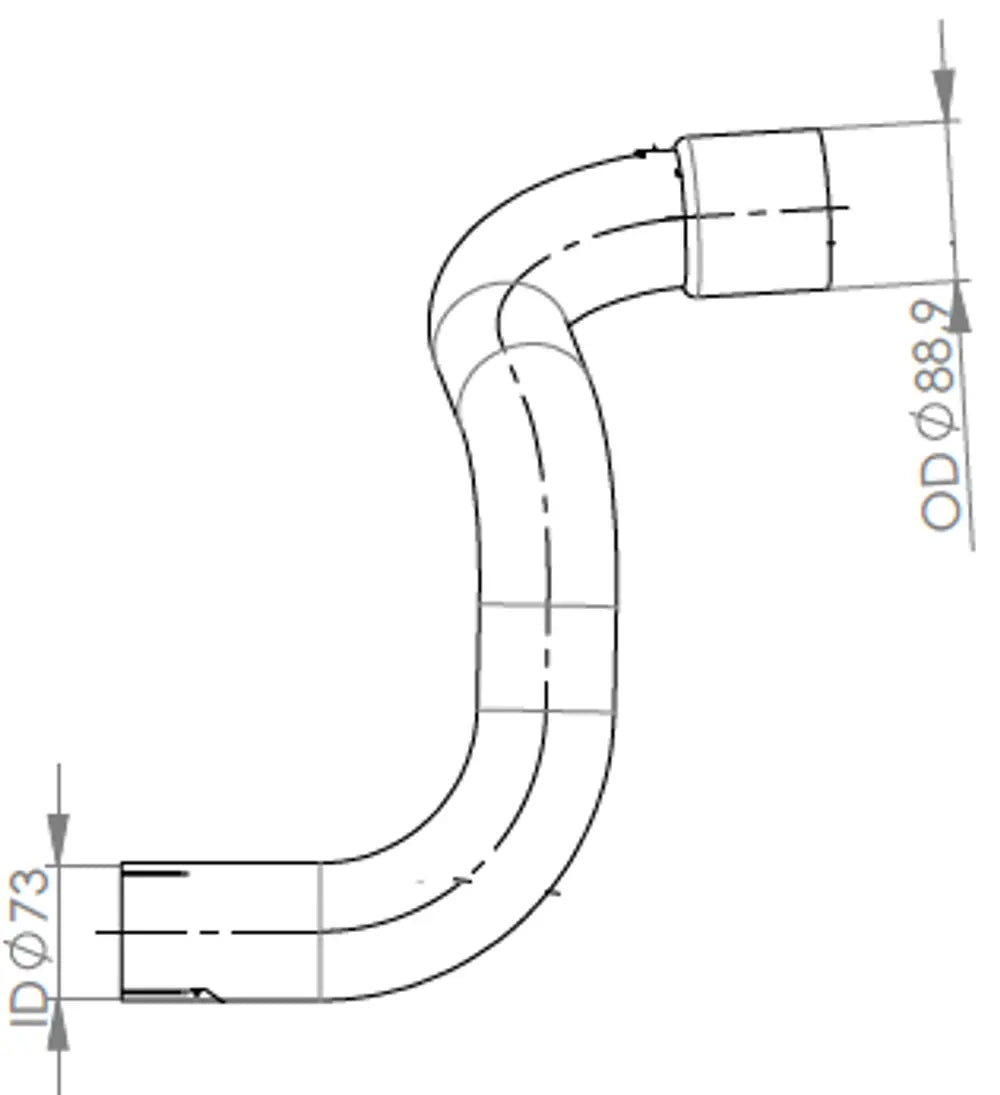 Tubo per Mercedes - 53163