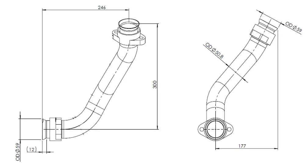 Tubo per Mercedes - 53175