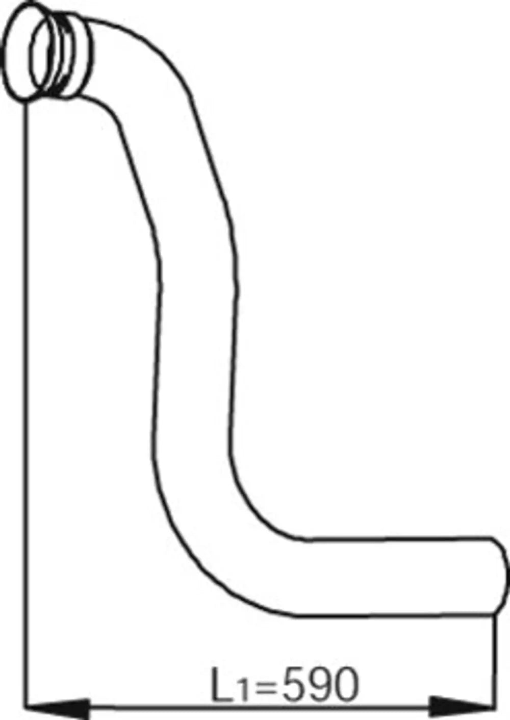 Tubo per Mercedes - 53281