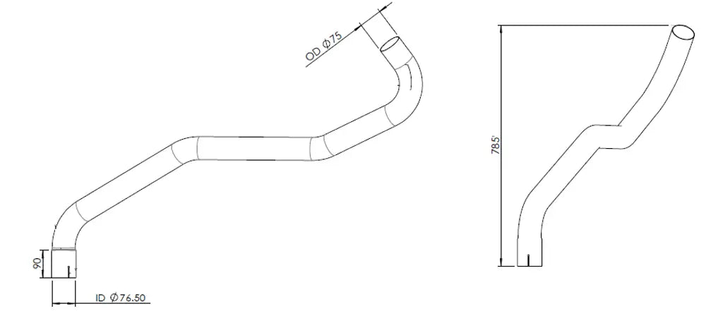 Tubo per Mercedes - 53722