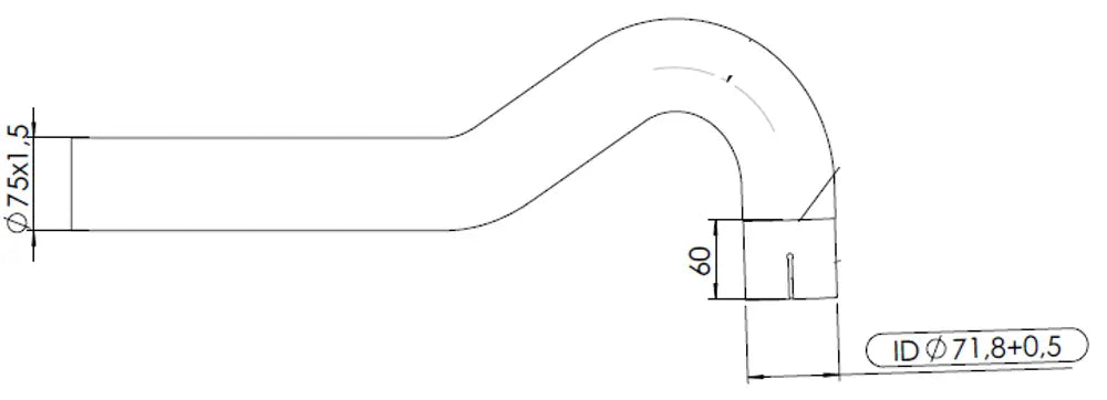 Tubo per Mercedes - 53735