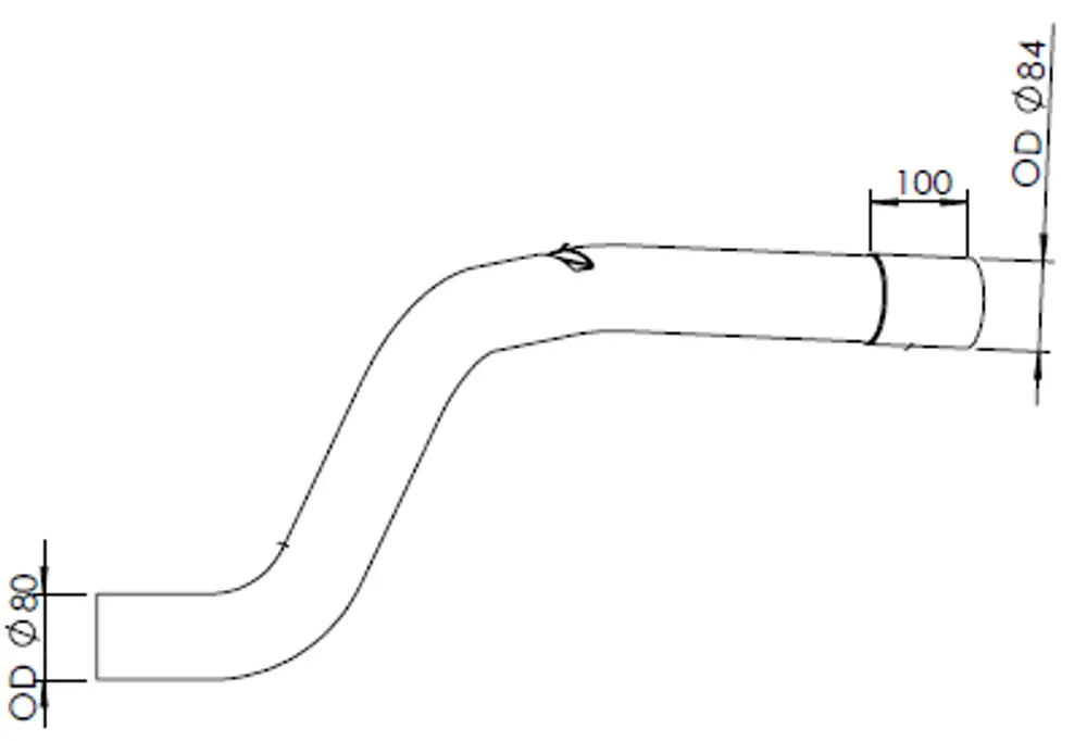 Tubo per Mercedes - 54167