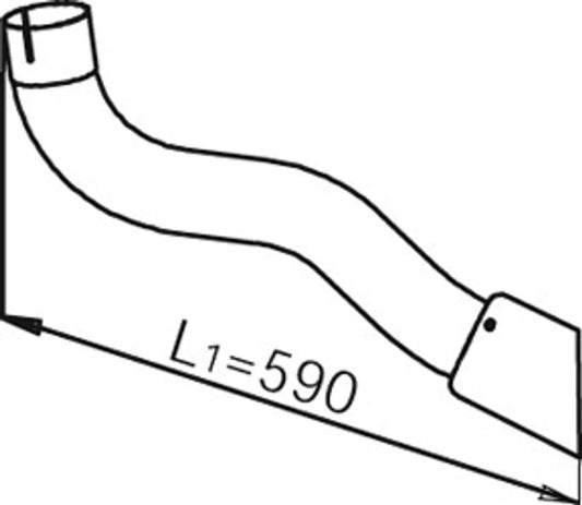 Tubo per Mercedes - 54207