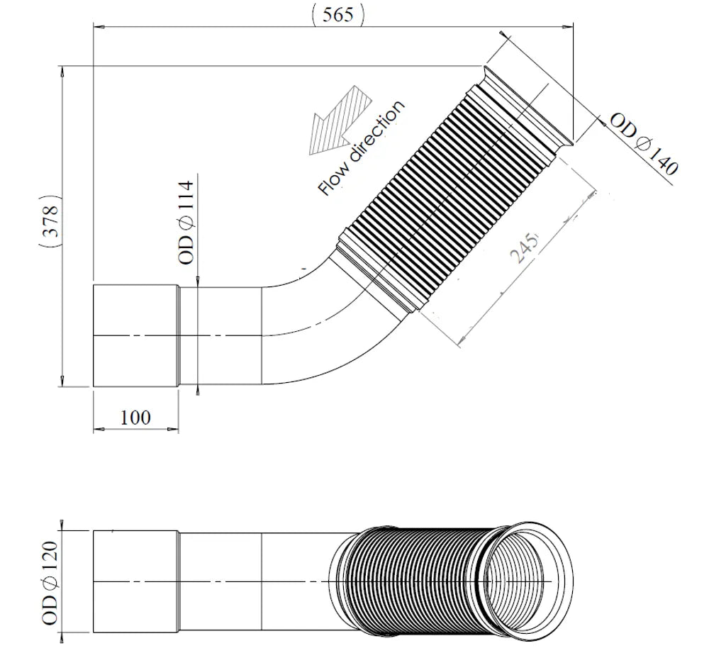 Tubo per Mercedes - 54246