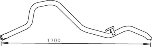 Tubo per Mercedes - 54613