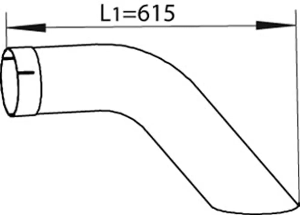 Tubo per Mercedes - 54667