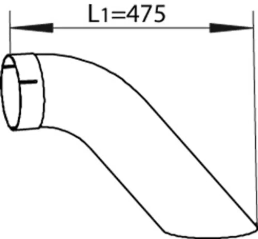 Tubo per Mercedes - 54668