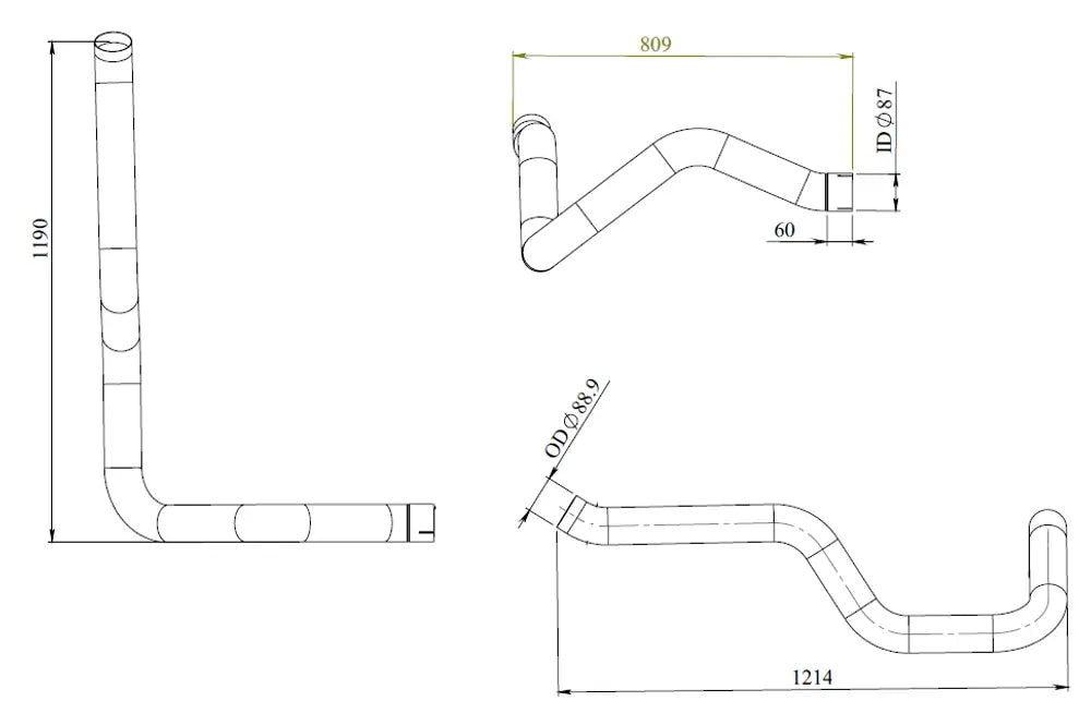 Tubo per Mercedes - 54676