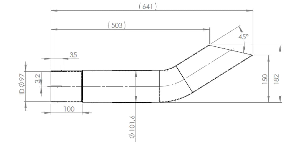 Tubo per Mercedes - 54682