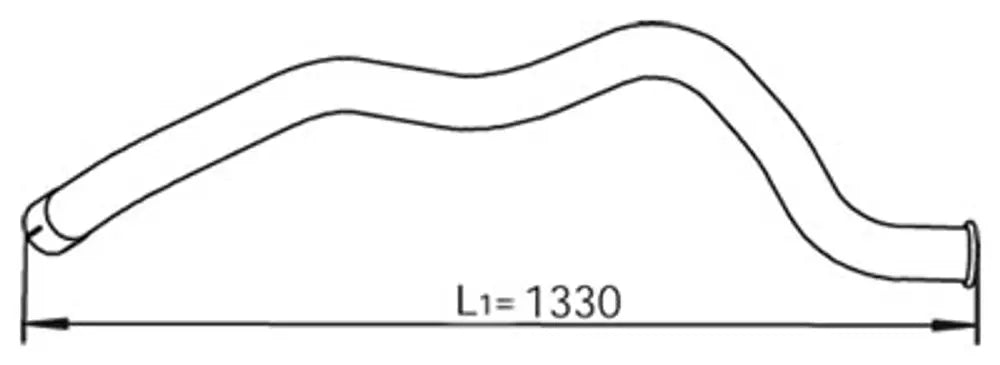 Tubo per Mercedes - 54690