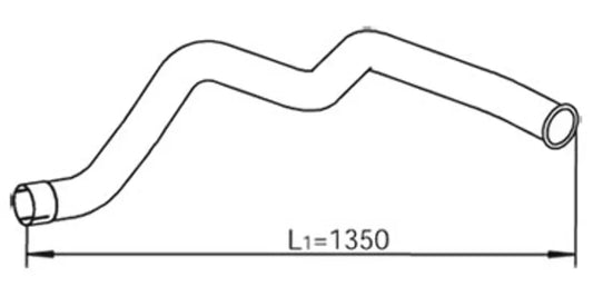 Tubo per Mercedes - 54694