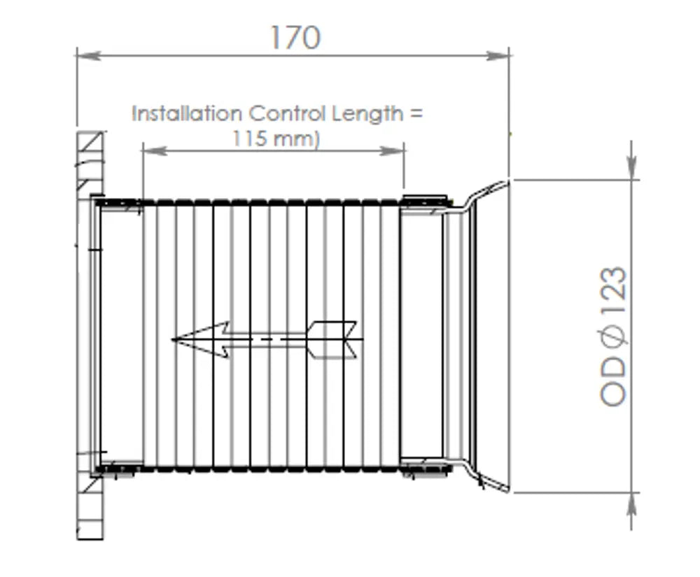 Tubo per Mercedes - 56118