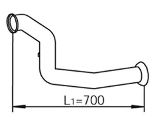 Tubo per Mercedes - 56128