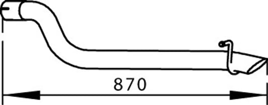 Tubo per Mercedes - 56600