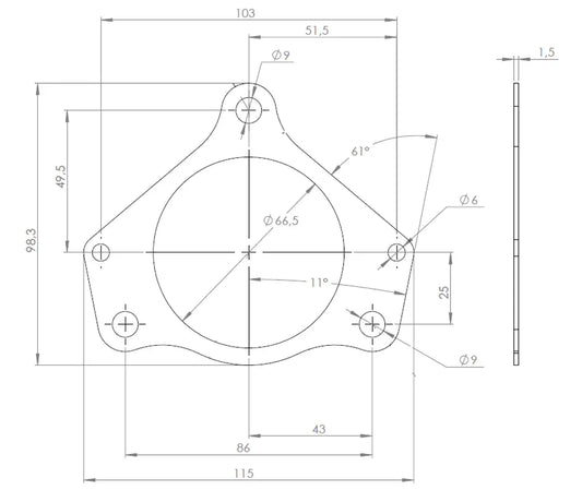 Guarnizione per Mercedes - 56820