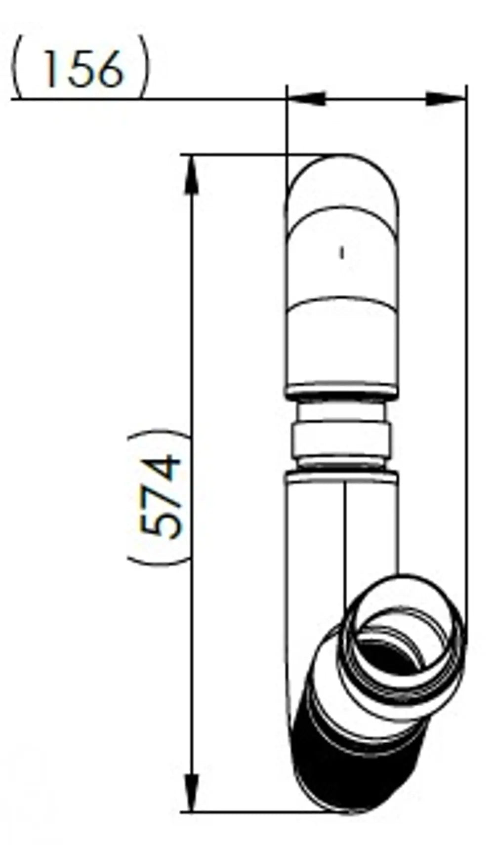 Insulated Tubo con soffietto per Mercedes - 5AA016
