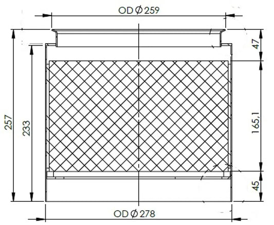 DPF ricondizionato per Mercedes - 5AI005-RX