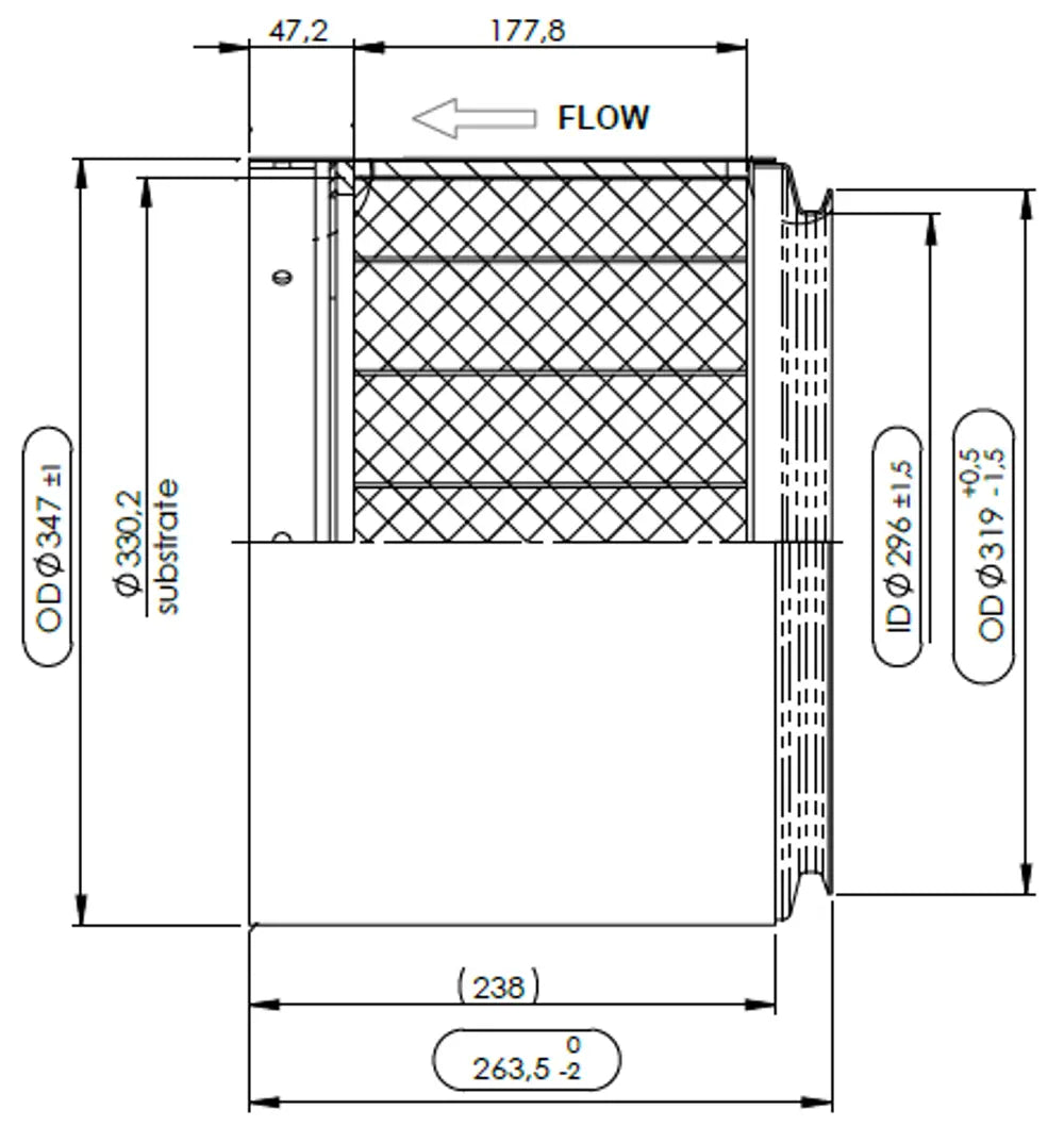 DPF per Mercedes, Ricondizionato - 5AI021-RX