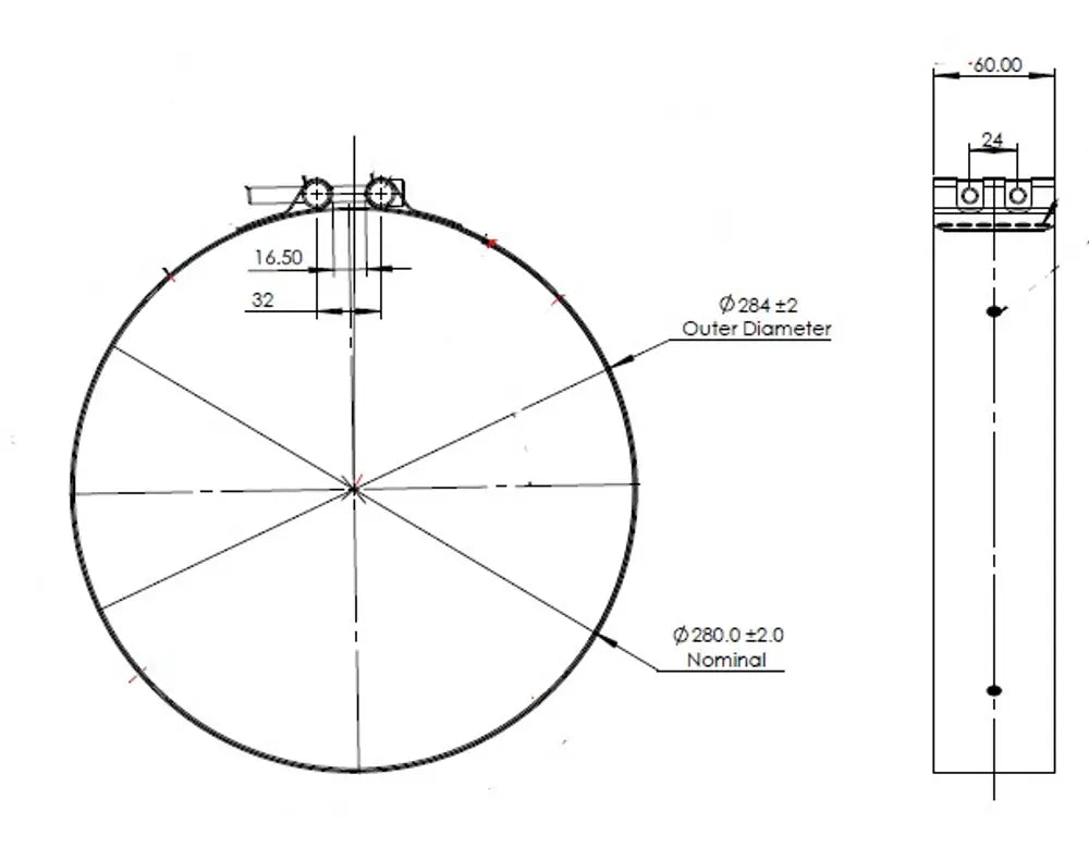 Collar Fascetta per Mercedes - 5AL004
