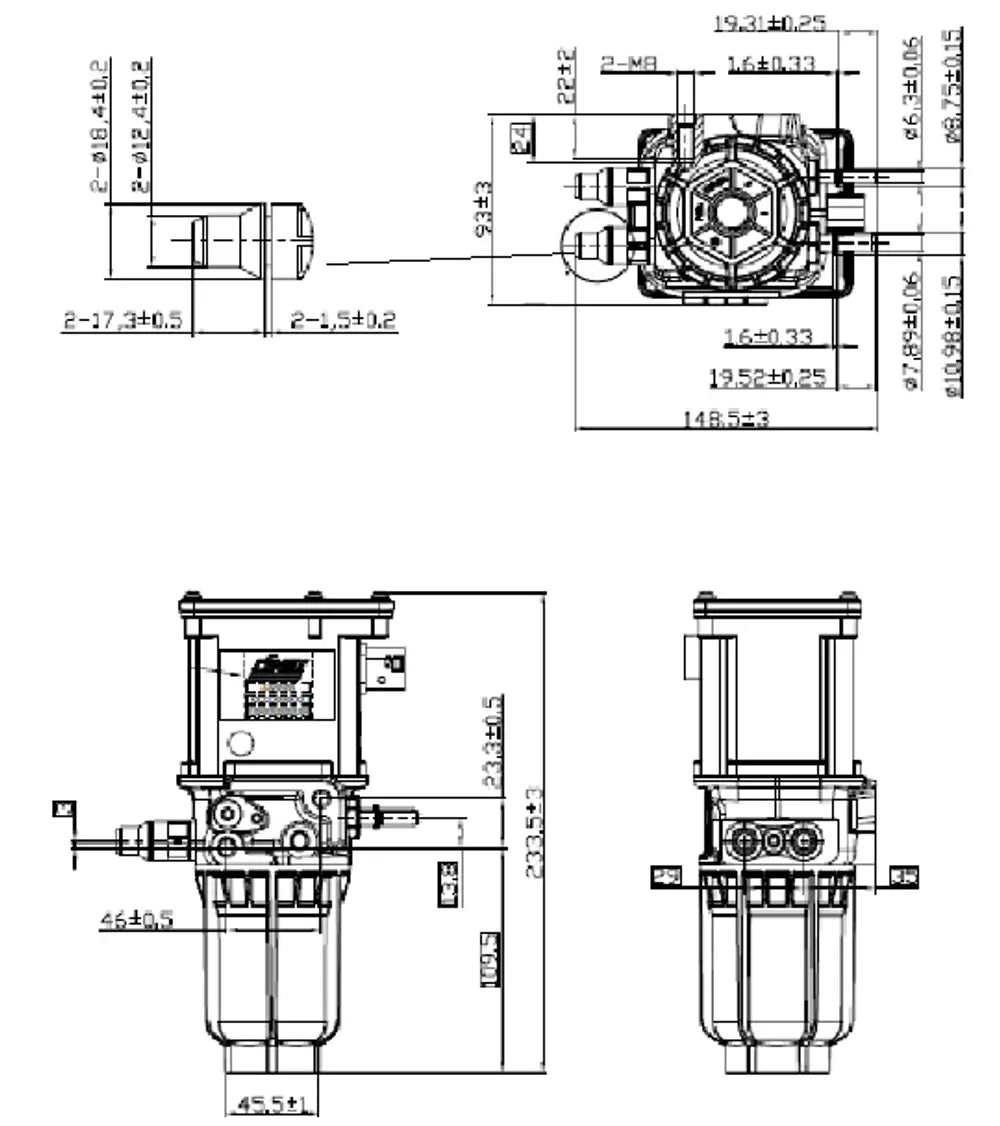 Dosatore AdBlue® per Mercedes - 5AP008