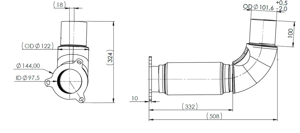 Tubo per Mercedes - 5AA021