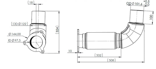 Tubo per Mercedes - 5AA021