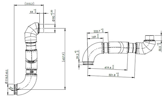 Tubo per Mercedes - 5AA026
