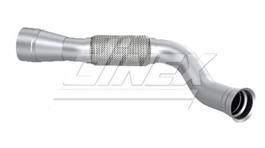 Tubo di scarico con soffietto per Mercedes - 5AA047