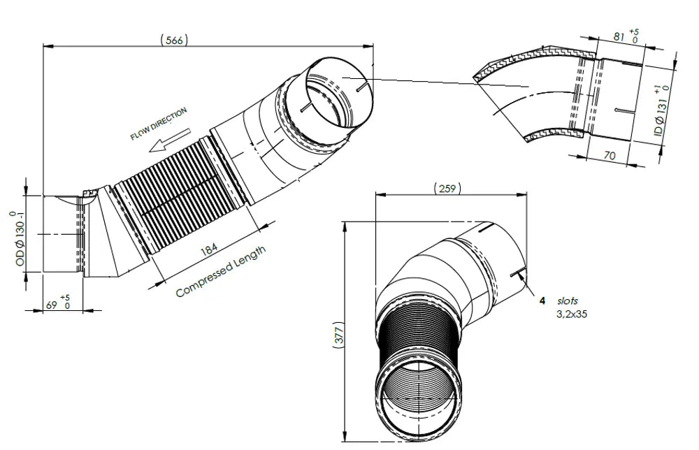 Tubo per Mercedes - 5AE002