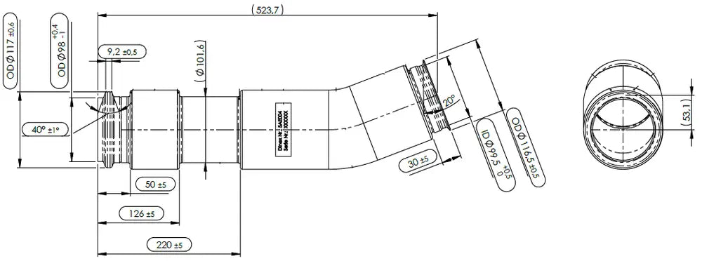 Tubo per Mercedes - 5AE004