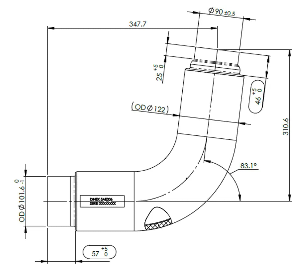 Tubo per Mercedes - 5AE006