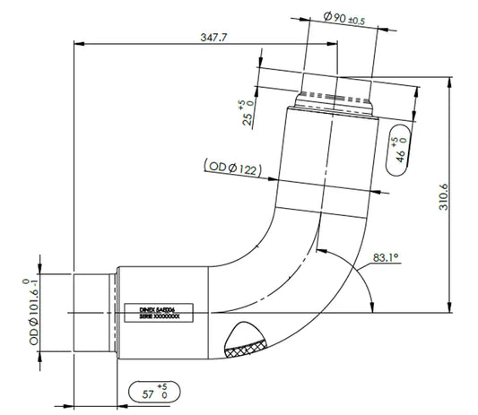 Tubo per Mercedes - 5AE006