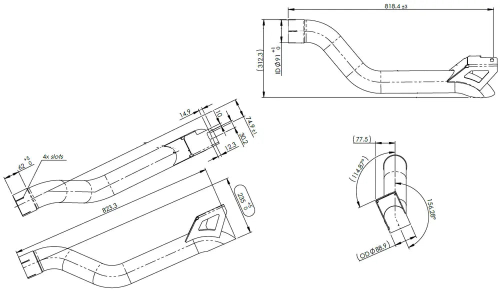 Tubo per Mercedes - 5AG012