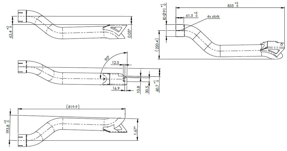 Tubo per Mercedes - 5AG014
