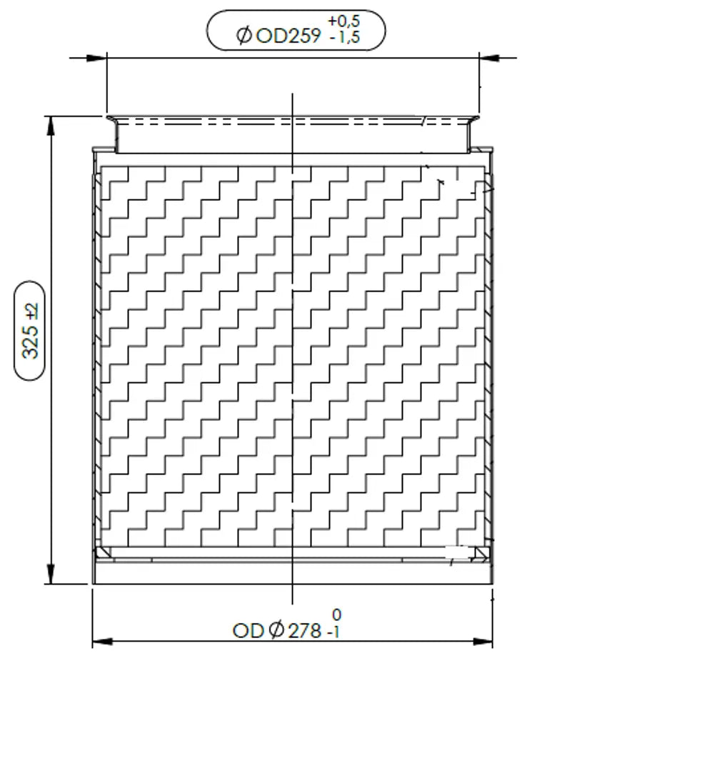 DPF ricondizionato per Mercedes - 5AI003-RX