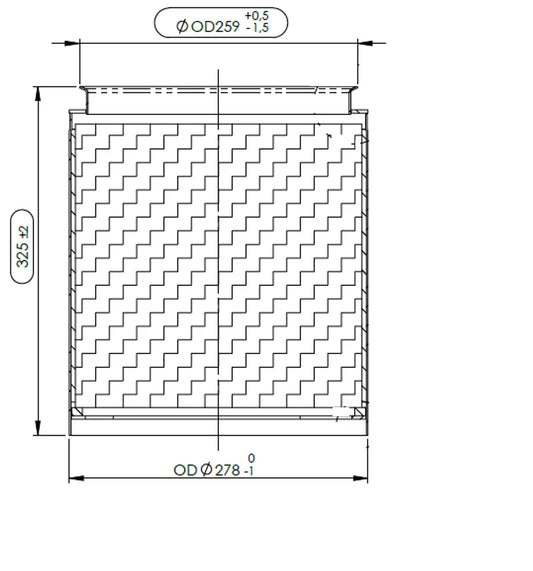 DPF ricondizionato per Mercedes - 5AI003-RX