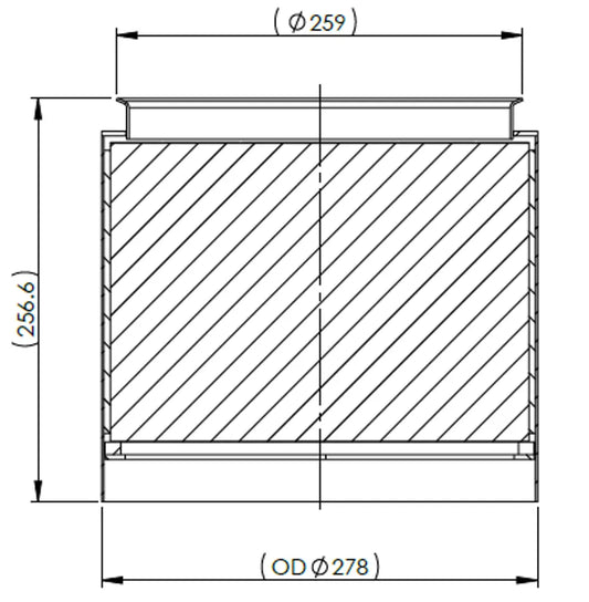DPF ricondizionato per Mercedes - 5AI009-RX