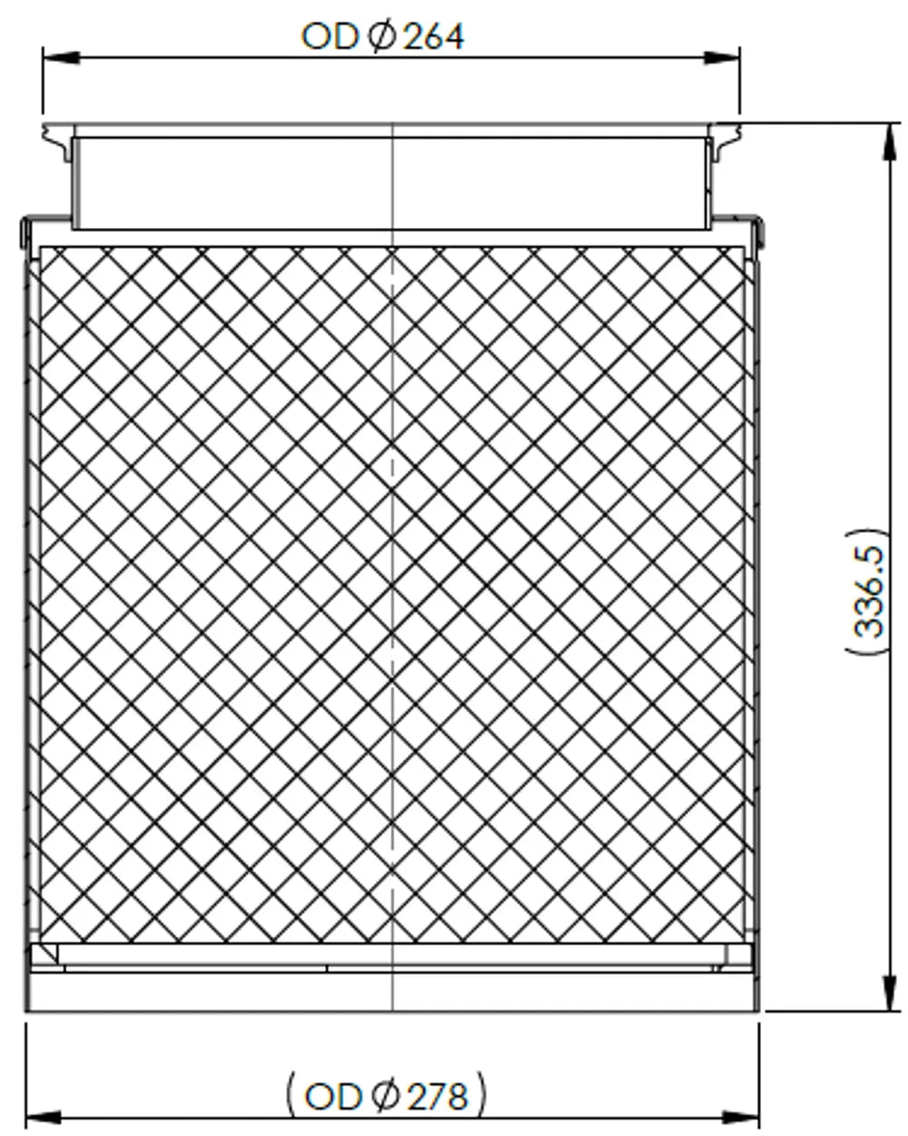 DPF ricondizionato per Mercedes - 5AI012-RX