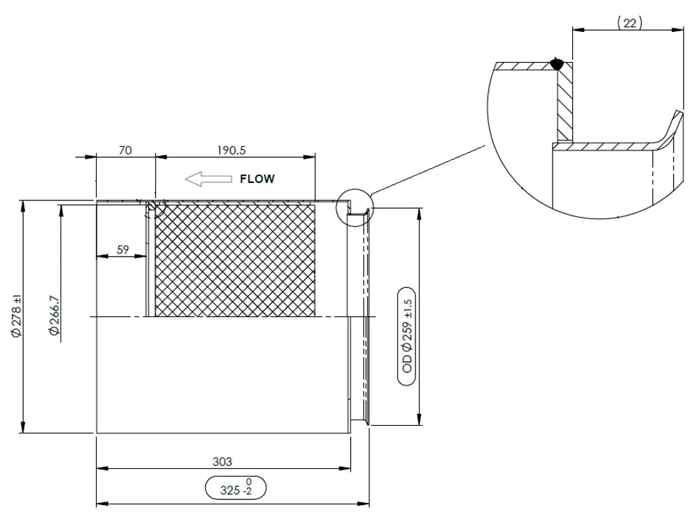 DPF ricondizionato per Mercedes - 5AI017-RX