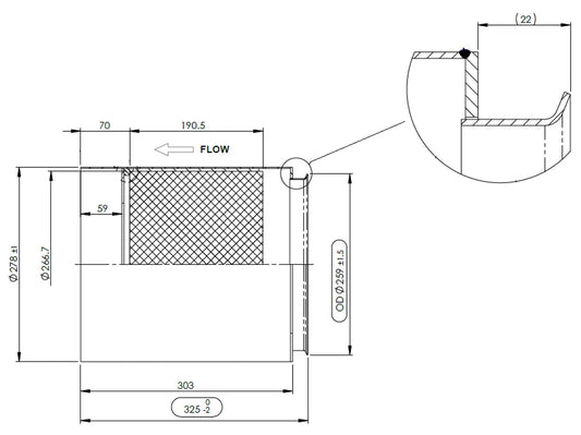 DPF ricondizionato per Mercedes - 5AI017-RX