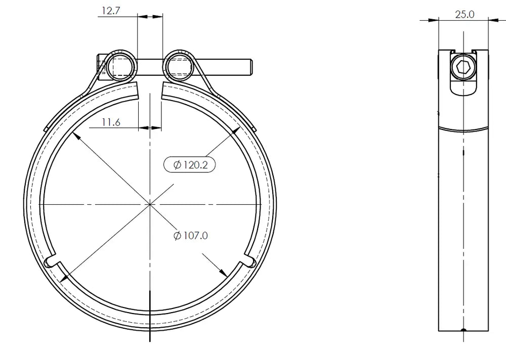 VeeFit Fascetta per Mercedes - 5AL011