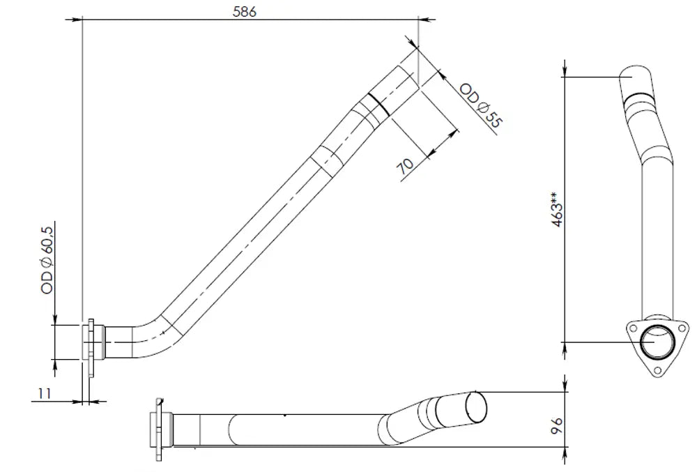 Tubo per Nissan - 62117