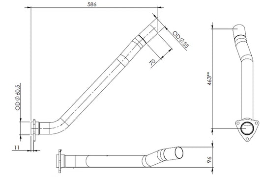 Tubo per Nissan - 62117