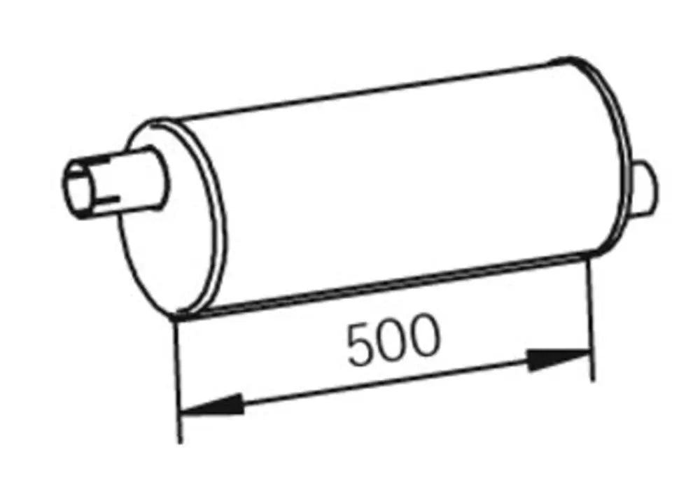 Silenziatore per Nissan - 62307