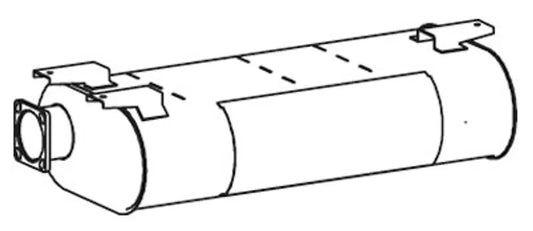 Silenziatore per Renault - 64374