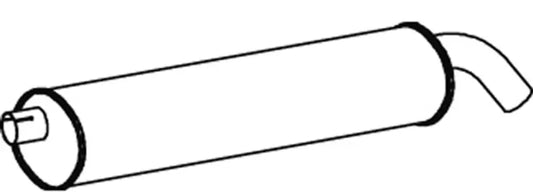 Silenziatore per Renault - 66304