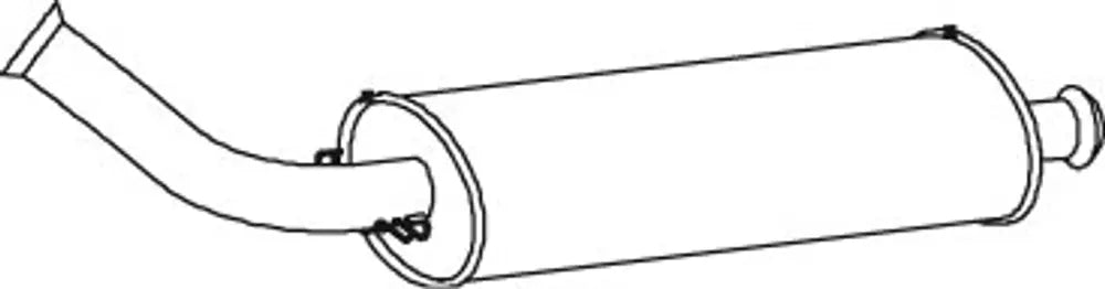 Silenziatore per Renault - 66330