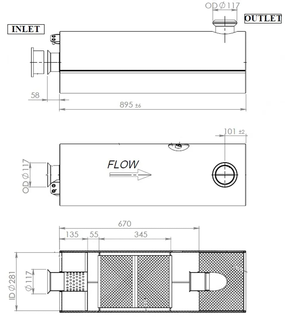 Silenziatore con SCR per Renault - 66345