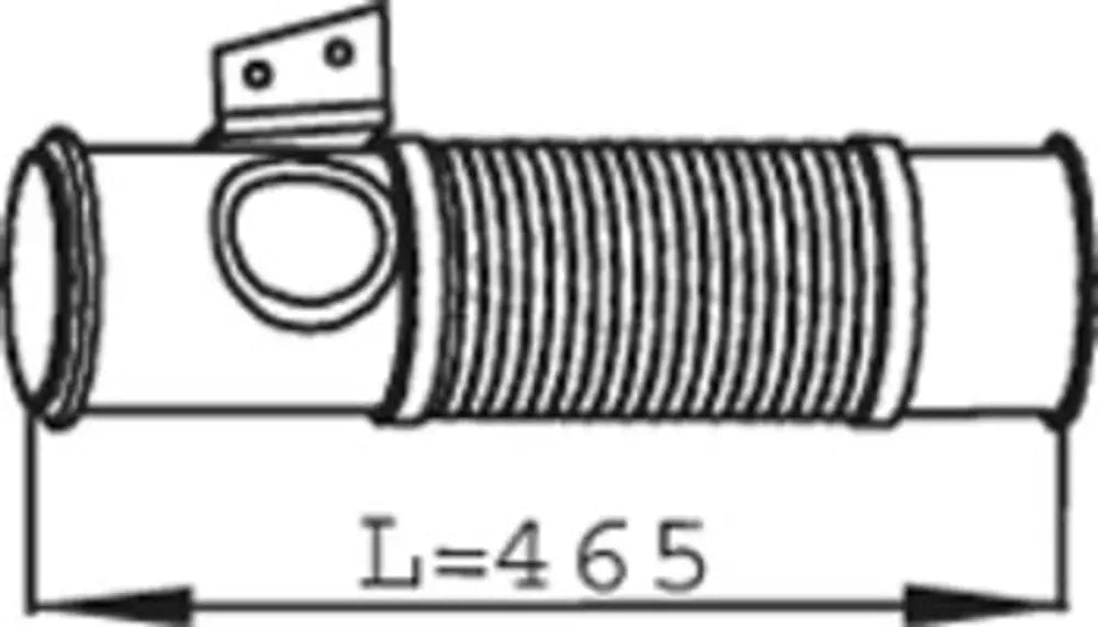Tubo flessibile per Scania - 68091